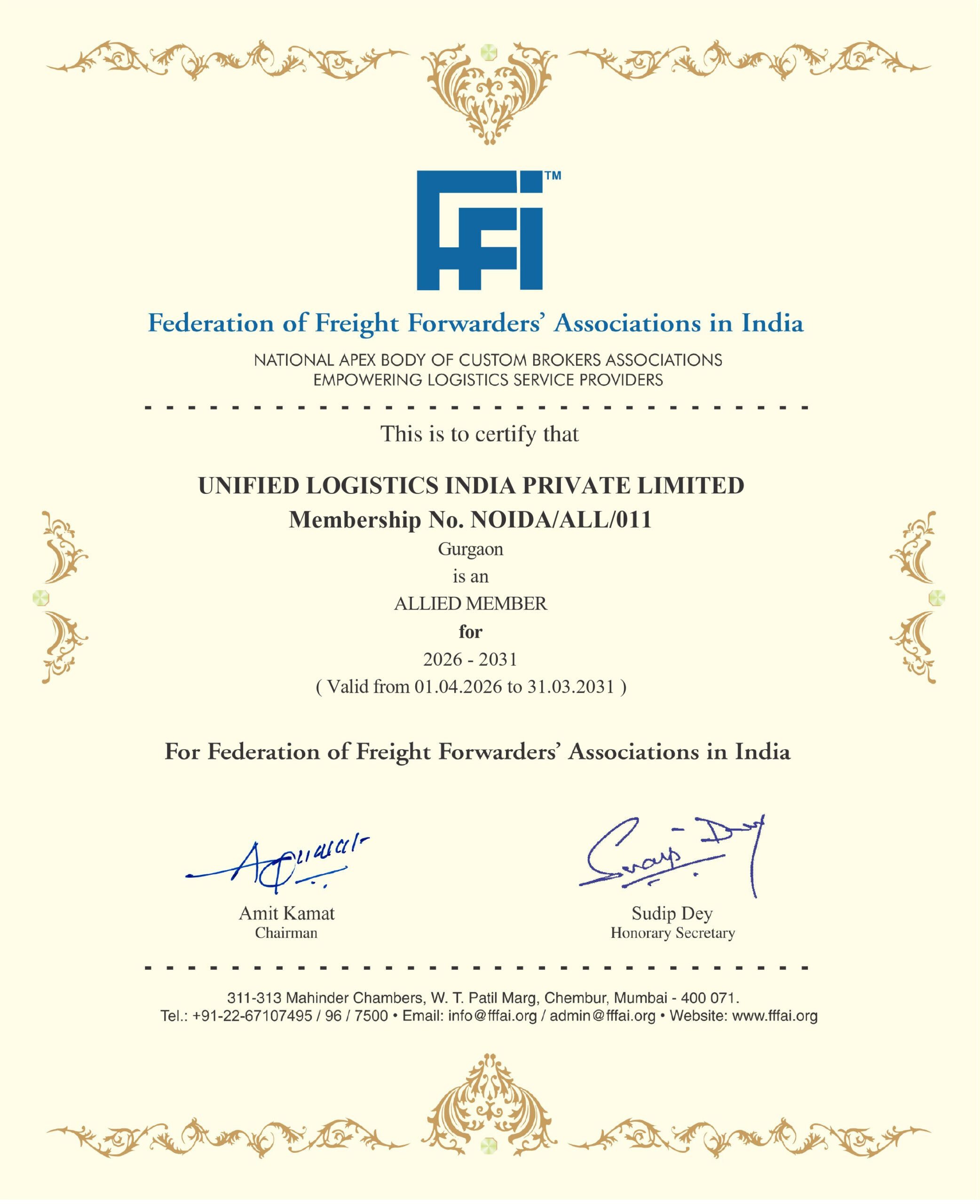 UNIFIED LOGISTICS INDIA PRIVATE LIMITED FFFAI_page-0001